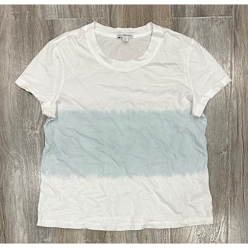 James Perse Women's WLJ3114 Vintage Little Boy Crewneck T-Shirt - Picture 1 of 2